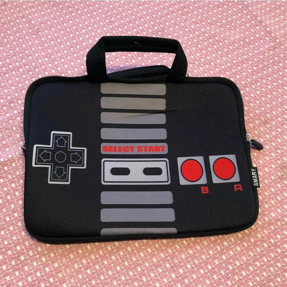 Retro Gaming Console Laptop Bag